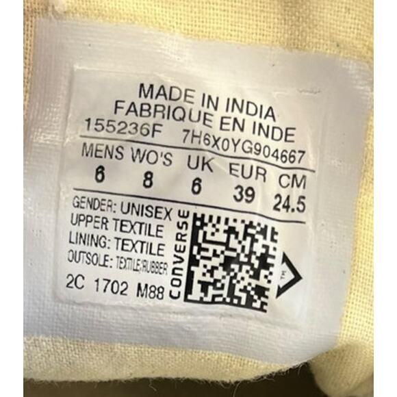 Womens Converse All Star CTAS Low Pink Rose Sneakers Size 8 Red Blue White - Picture 6 of 6